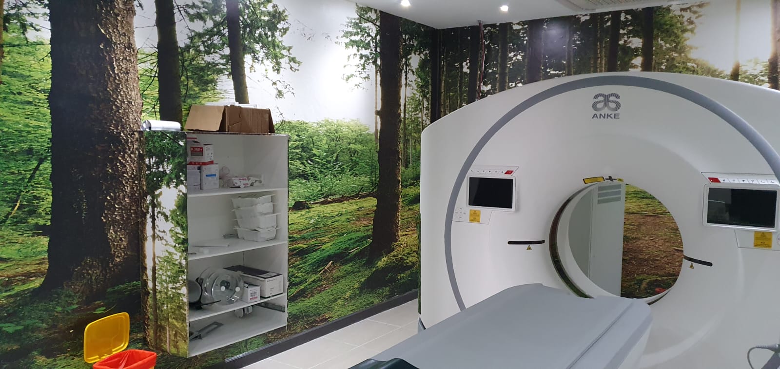 CT Scan Room Setup at Rayhaan Healthcare